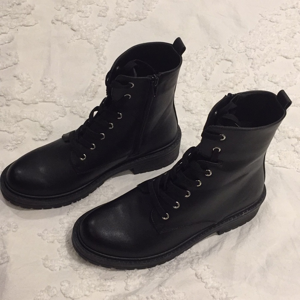 Madden Girl Combat Boots